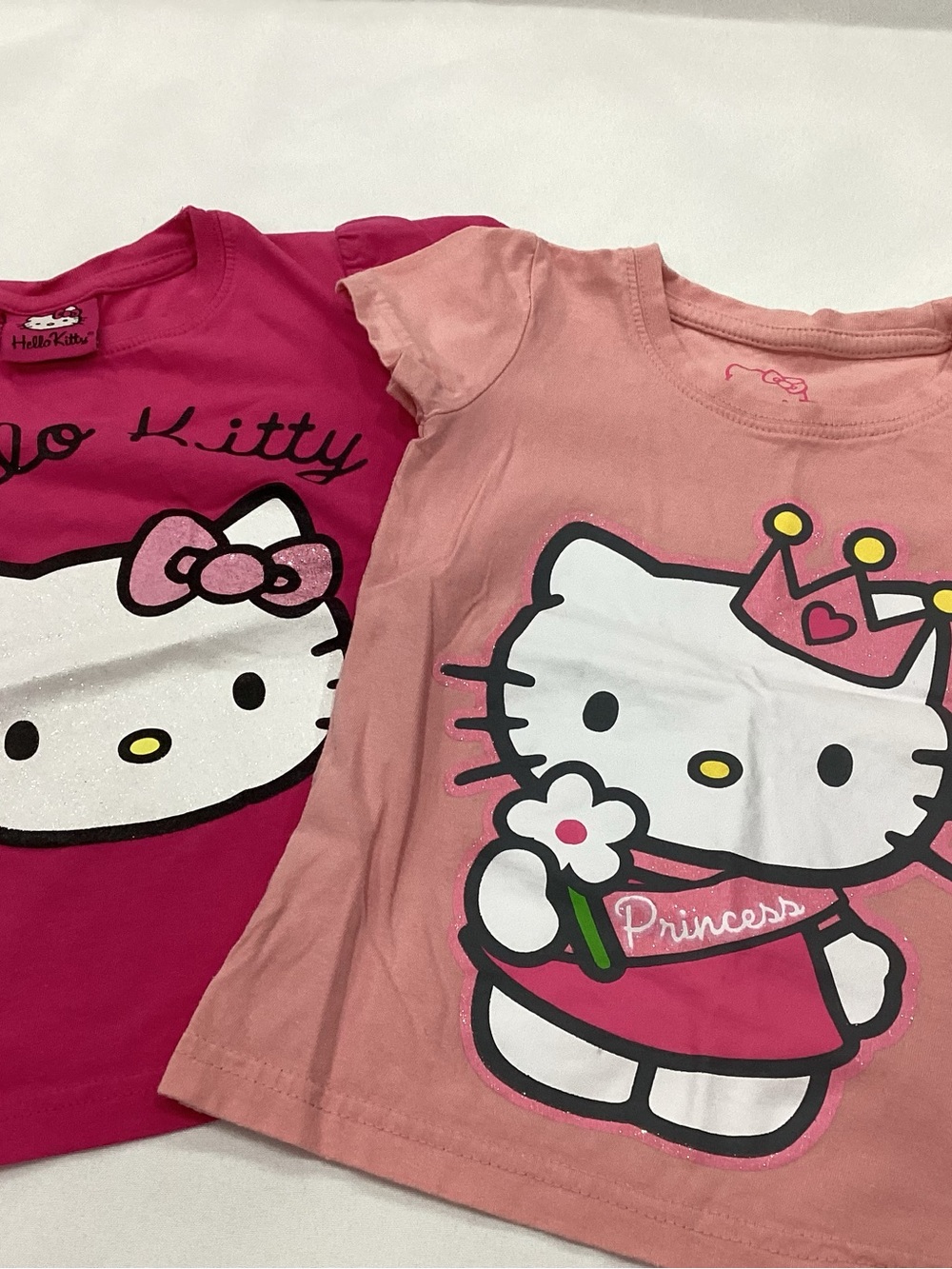 Hello Kitty Pink Tee with Black Script